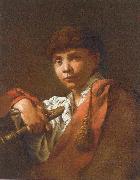 Boy with Flute Maggiotto, Domenico
